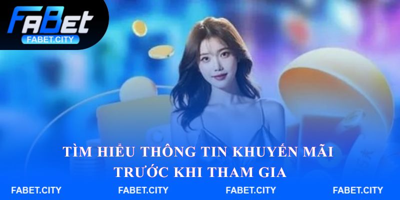 Người dùng tìm hiểu thông tin khuyến mãi Fabet trước khi tham gia